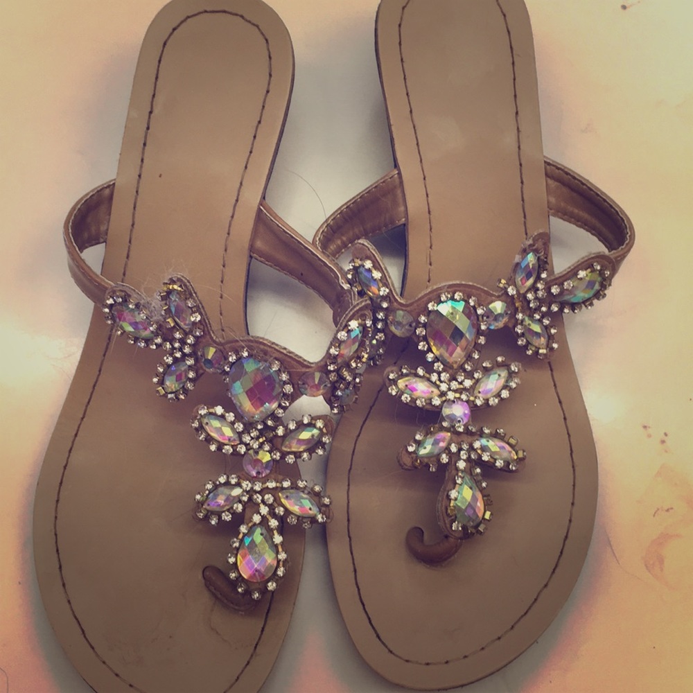 Madeline Stuart thong sandals